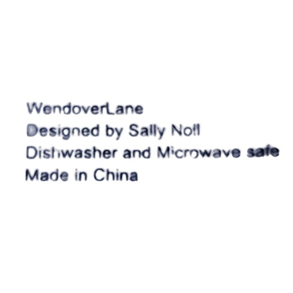 Wendoverlane by Sally Noll Bird  Coffee Mug Blue‎ Whimsical Birds Hand Painted - Picture 2 of 8